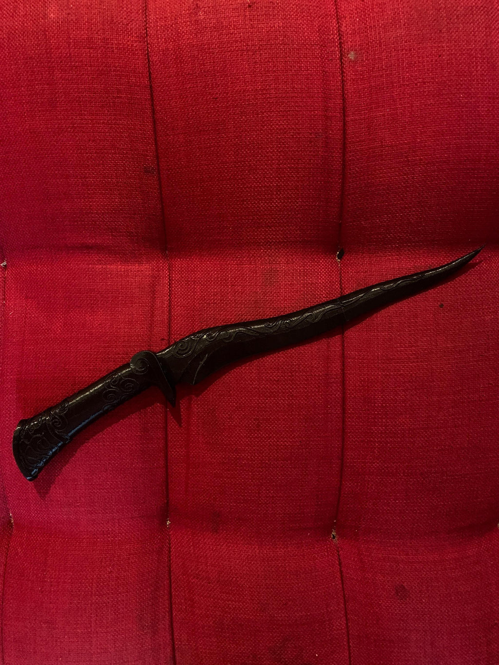 Skyrim 3D Printed Ebony Dagger Prop