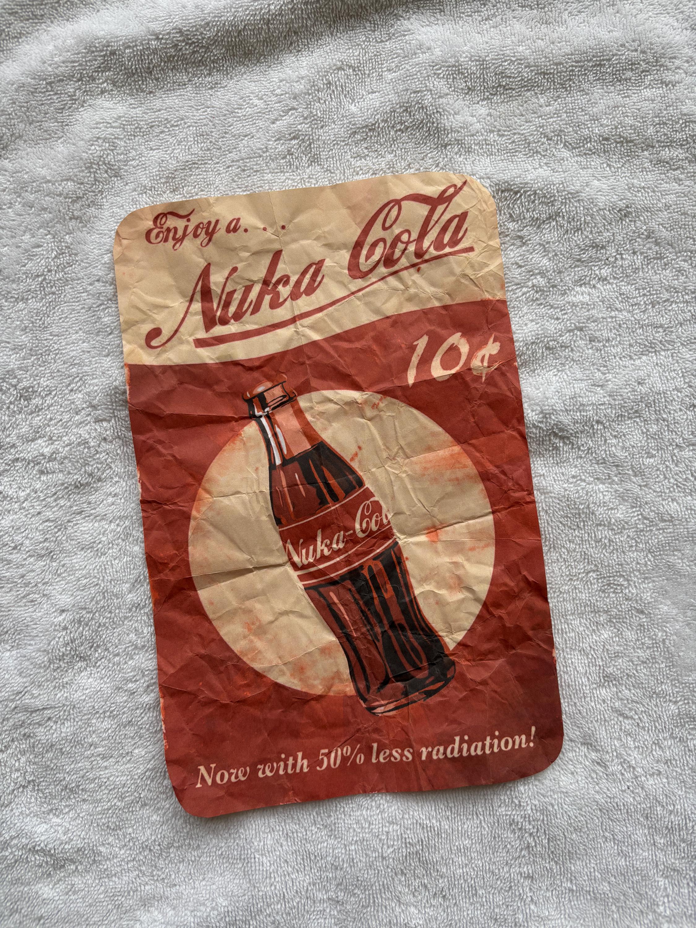 Fallout Retro Nuka Cola Advertisement Poster