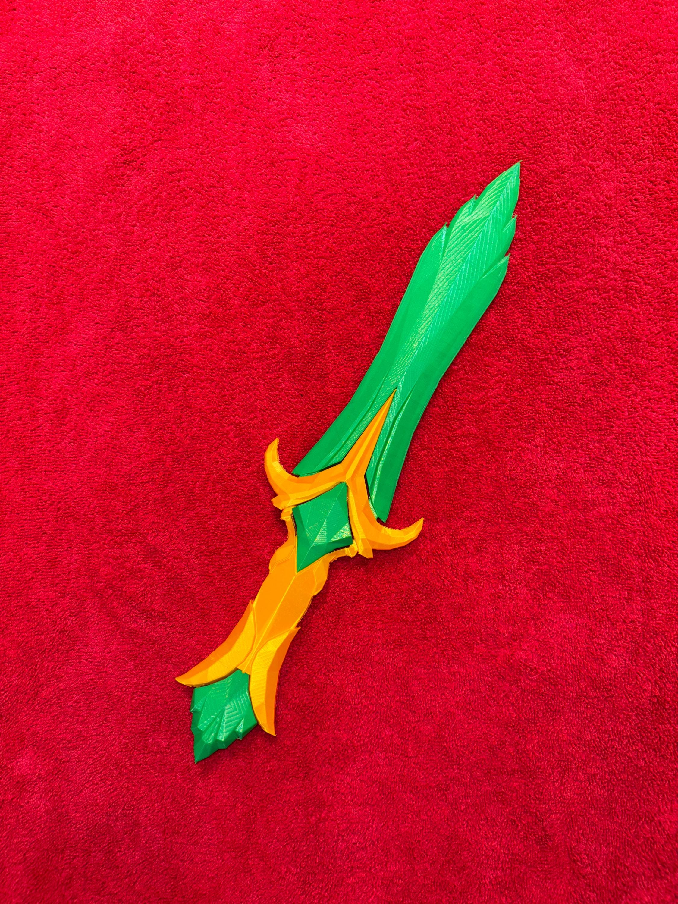 Skyrim 3D Printed Glass Dagger Prop