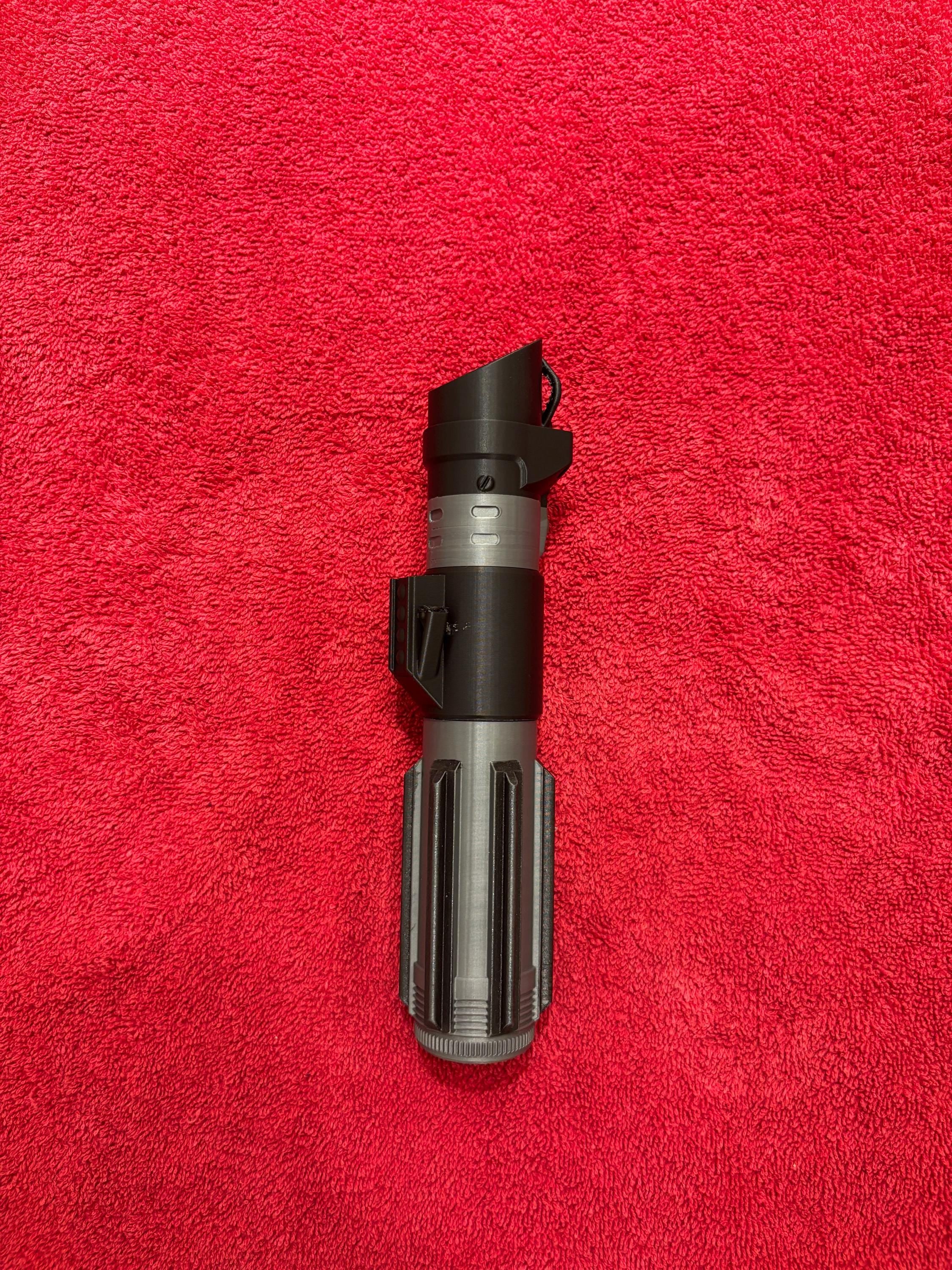 3D Printed Darth Vader Lightsaber Prop With Collapsible Blade