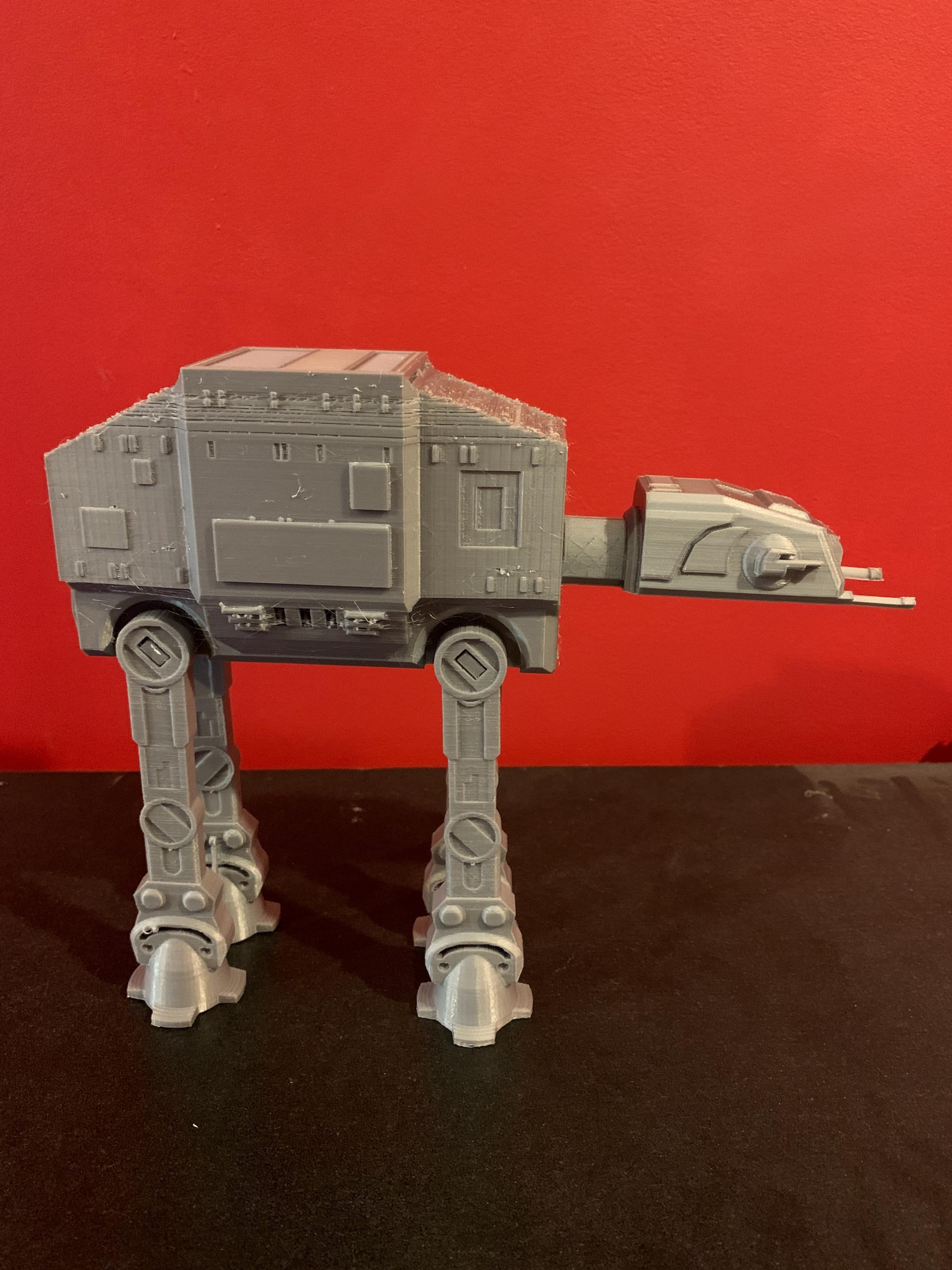 3D Printed AT-AT Snow Walker Model