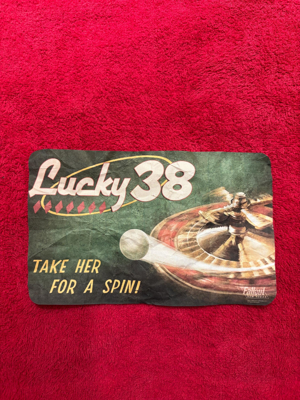 Fallout Lucky 38 Casino Advertisement Poster