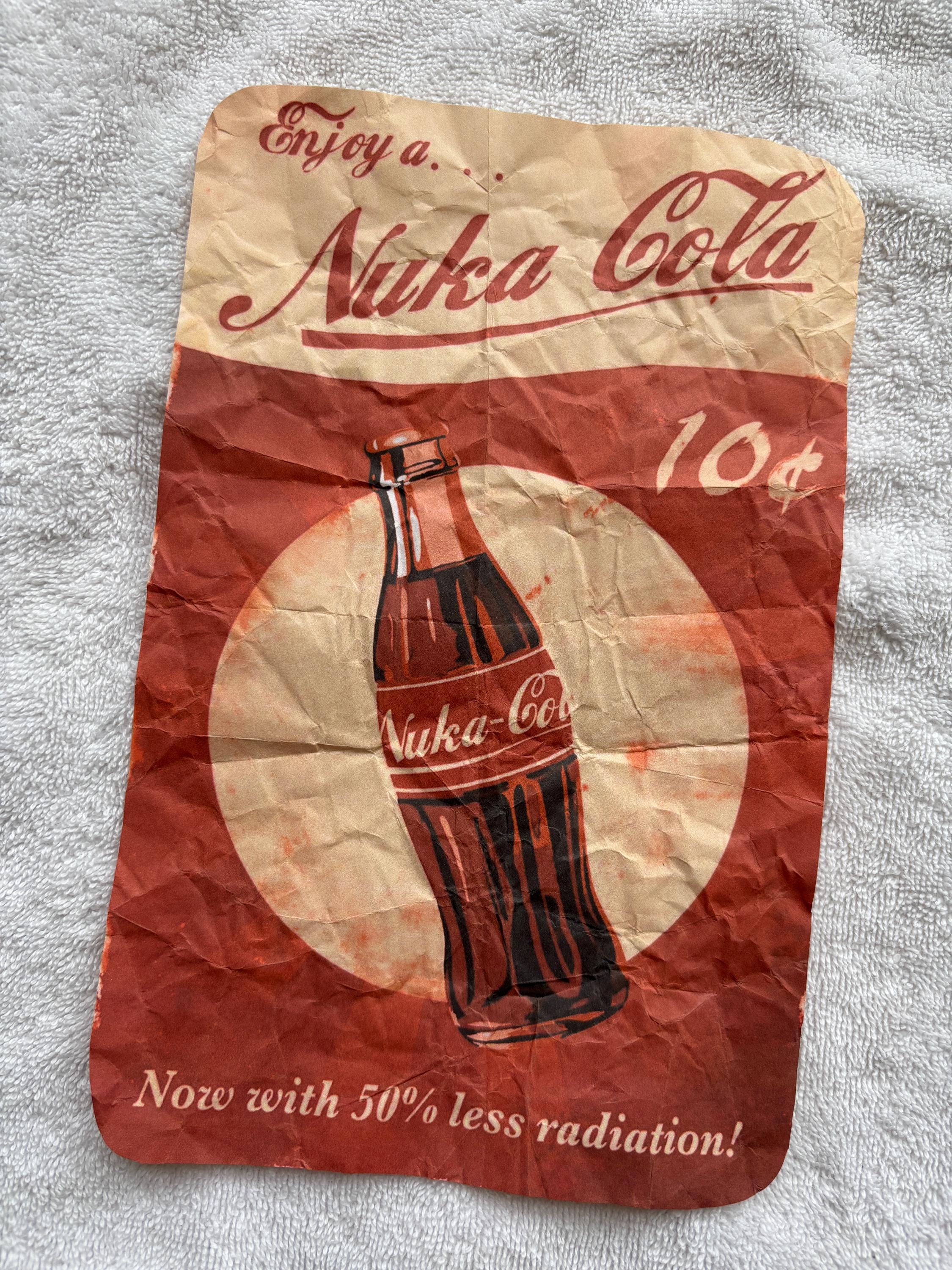 Fallout Retro Nuka Cola Advertisement Poster