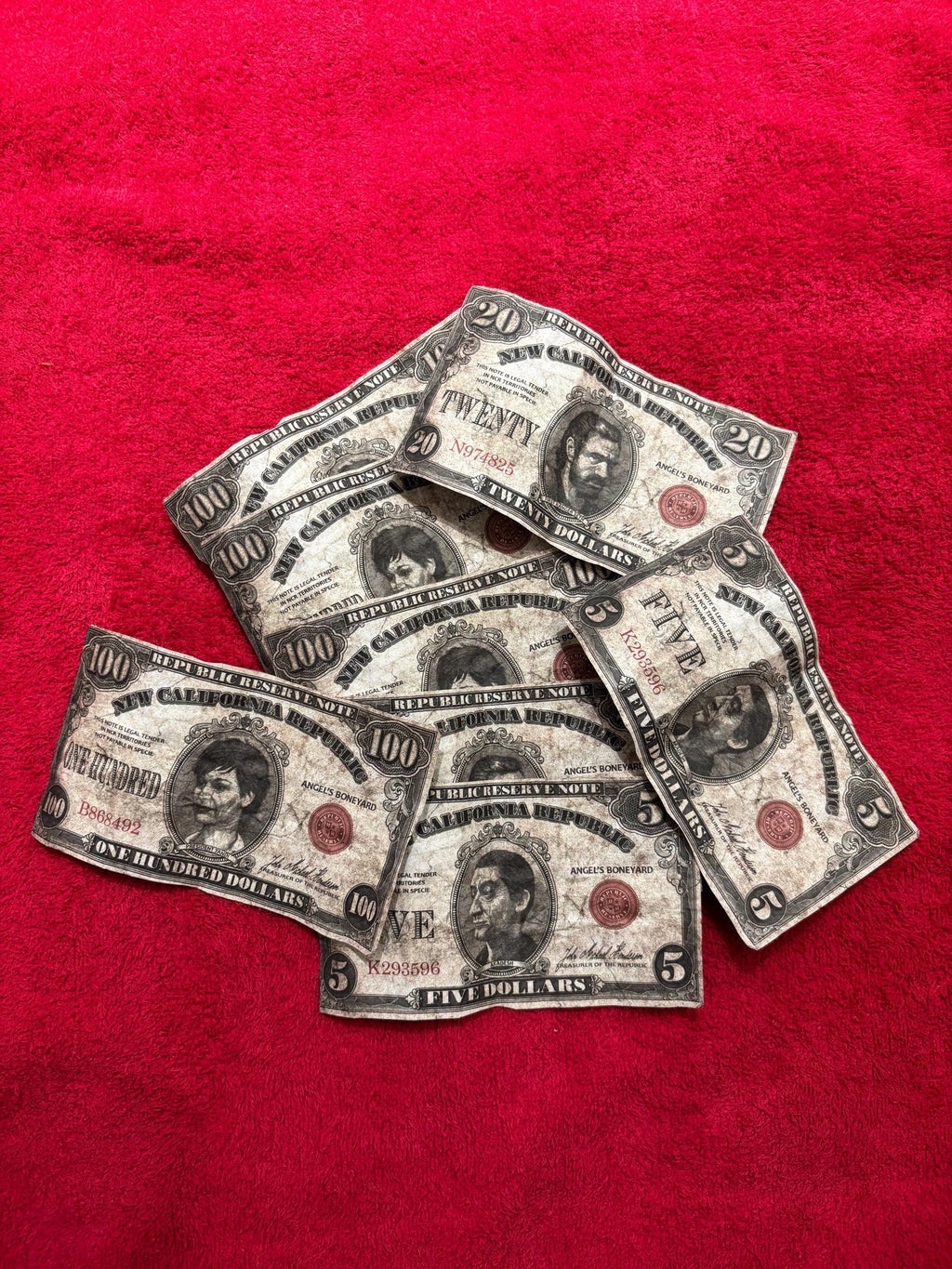 Fallout NCR Dollar Bills